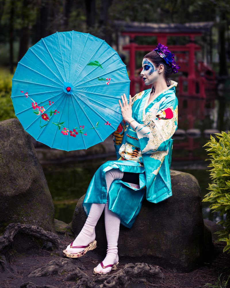 Doğa Mavi Japon Model