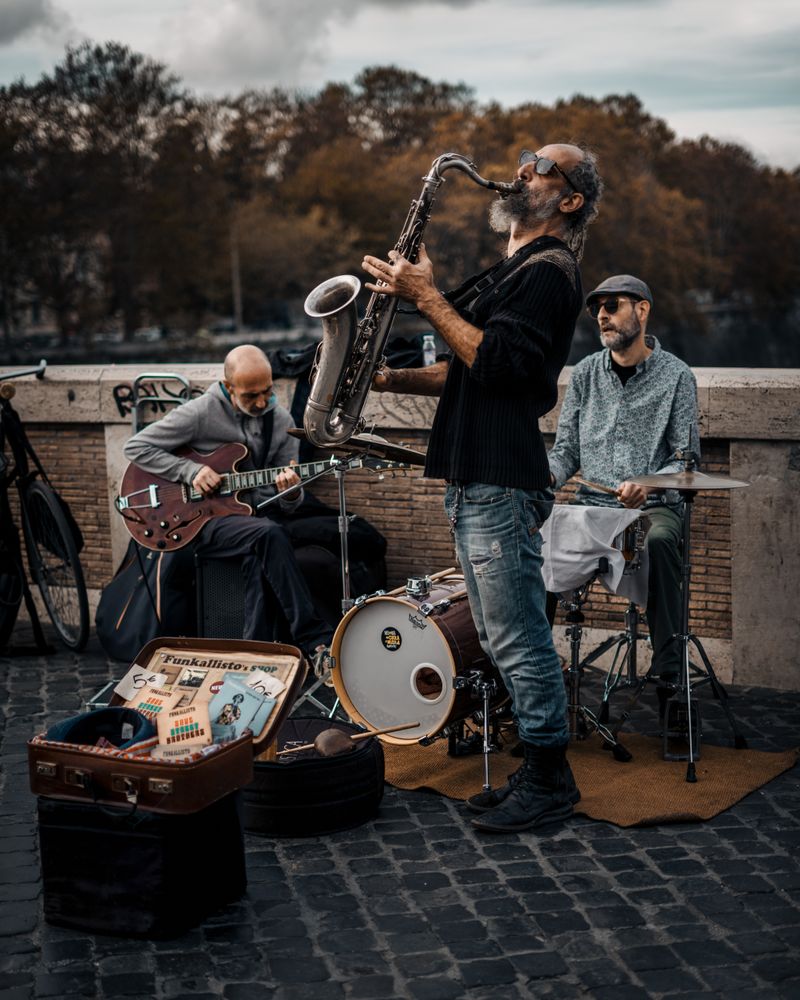 Sokak Jazz Performansı
